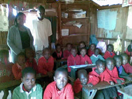 A class at the Kangemi School