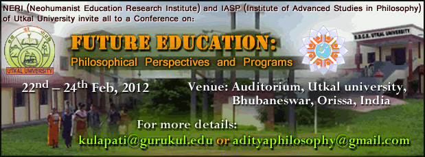 22nd-24th Feb, 2012 at Utkal University, Bhubaneswar